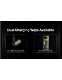 Batería NITECORE NL1816R 18350 1600mAh USB-C