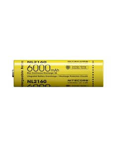 Batterie NITECORE NL2160 21700 6000mAh 3.6V 2