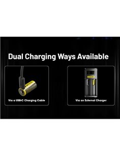 Batería NITECORE NL169R 16340 950mAh USB-C 2