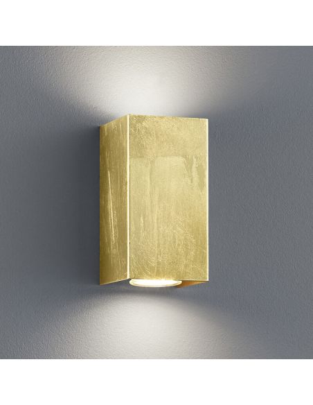 Aplique de pared CLEO rectangular, luz arriba y abajo excl.2xGU10 IP20 Trio Lighting