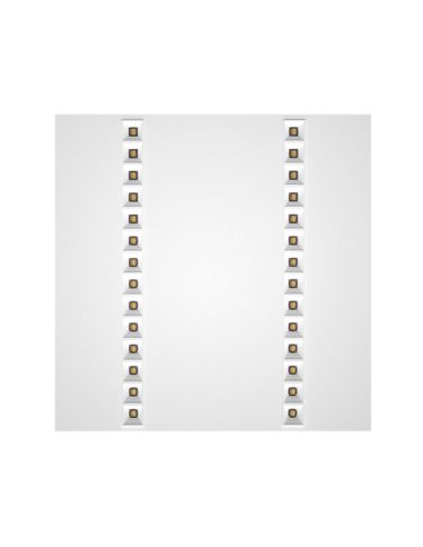Painel de LED BASIK PRO Triwhite 24W/36W com seletor de cores e microleds 60x60 de alta homogeneidade