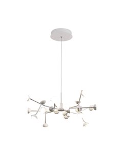 Lámpara Colgante Led 72W ADN Blanco Mate