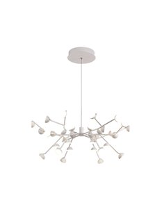 Lámpara Colgante Led 100W ADN Blanco Mate