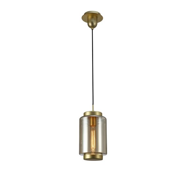 Lampe suspendue Petite série Jarras Bronze 1XE27