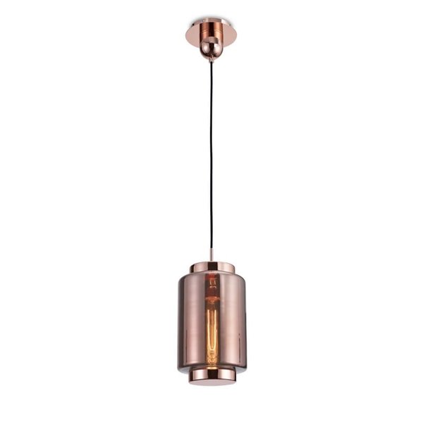 Lámpara colgante Pequeña serie Jarras Cobre 1XE27