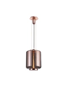 Lámpara Colgante Cilíndrica Cobre serie Jarras 1XE27