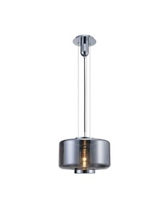 Candeeiro de Teto Cromo e Cristal Jarras Grande 1XE27