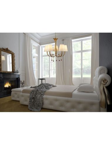 Candeeiro de teto Dourado Aranha...