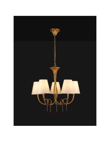 Deckenlampe Gold Araña Paola Mantra...