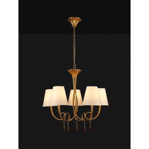 Deckenlampe Gold Araña Paola Mantra...
