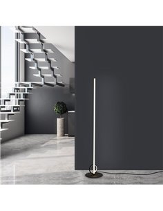 Lámpara de pie LED KiteSurf moderna 24W 2