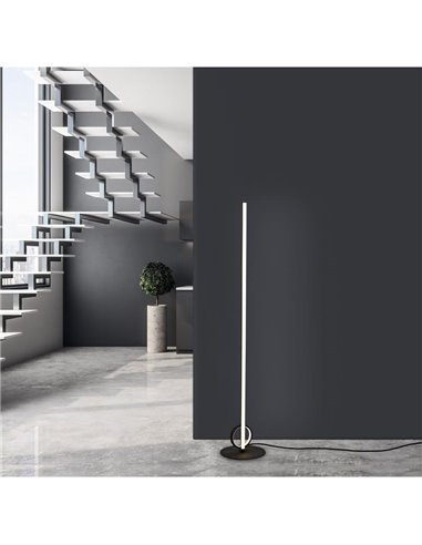 Lámpara de pie LED KiteSurf moderna 24W