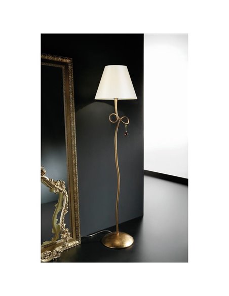 Lampadaire doré de style classique Paola 3543 Mantra