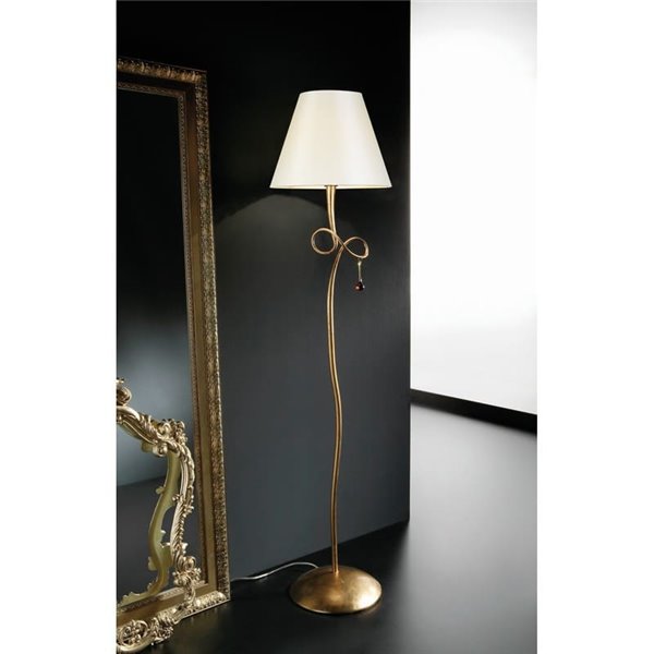 Pie de Salón Dorado de estilo Clásico Paola 3543 Mantra