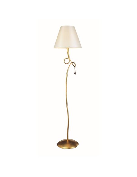 Lampadaire doré de style classique Paola 3543 Mantra