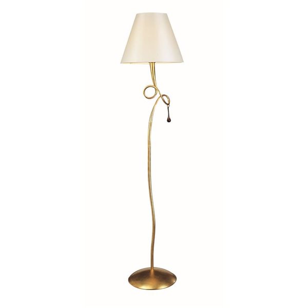 Lampadaire doré de style classique Paola 3543 Mantra
