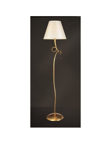 Pé de salão dourado Clásico Paola 3543 Mantra