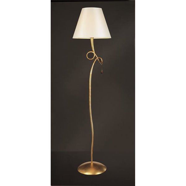 Pie de Salón Dorado de estilo Clásico Paola 3543 Mantra
