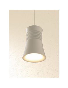 Lámpara LED colgante minimalista blanca Pagoda 2