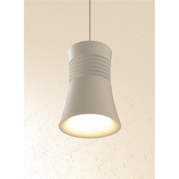 Lámpara LED colgante minimalista blanca Pagoda