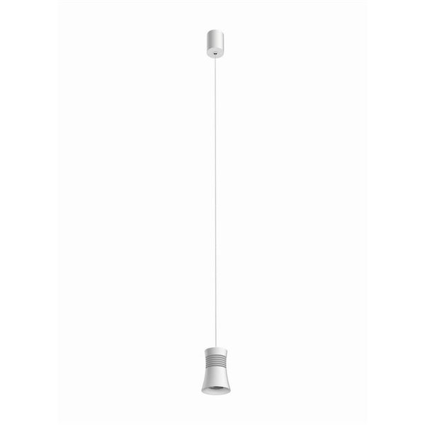 Lámpara LED colgante minimalista blanca Pagoda