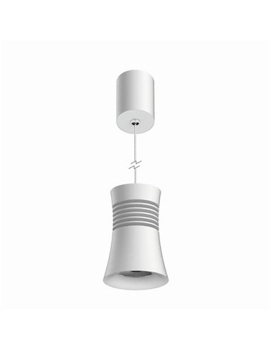 Lampe suspendue LED blanche minimaliste Pagode