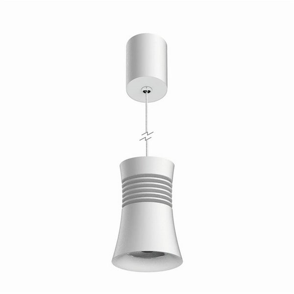 Lámpara LED colgante minimalista blanca Pagoda