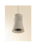 Lámpara LED colgante minimalista blanca Pagoda
