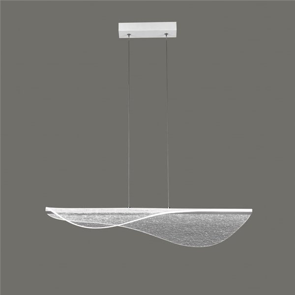 Candeeiro suspenso LED moderna Bianca grande