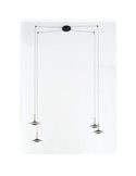 Lámpara de techo LED 4 Pantallas Orion 32W