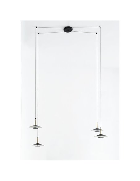 Lámpara de techo LED 4 Pantallas Orion 32W