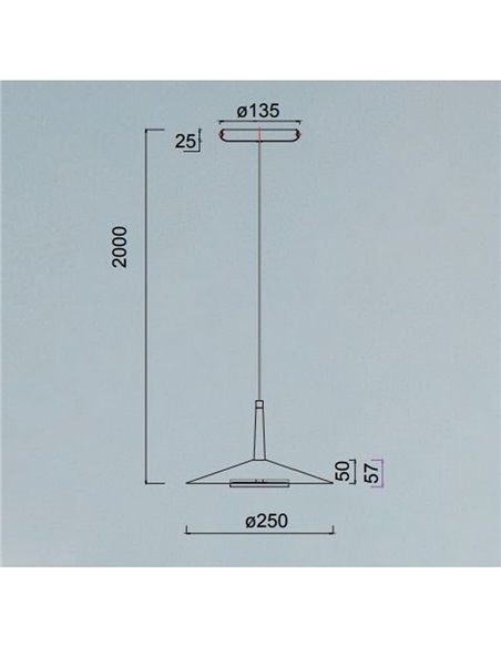 Lampe de plafond LED Orion