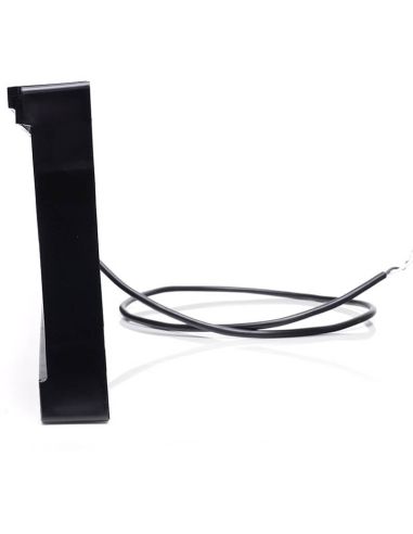 Lateral Luz LED de Matrícula con Soporte Universal Homologada W253 12V 24V - R10 L 1b 2100