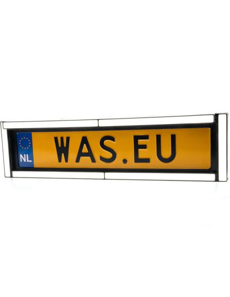 Support universel avec lampe de travail de 1 800 lm et éclairage de plaque d'immatriculation homologué W253