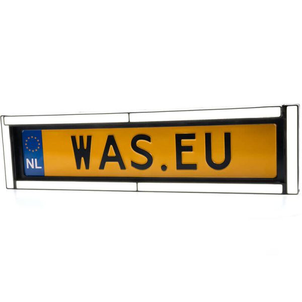 Suporte universal com luz de trabalho de 1.800 lm e luz de placa de licença W253 aprovada