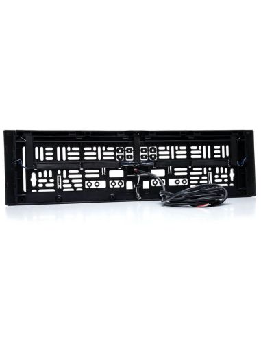 Suporte universal traseiro com luz de trabalho de 1.800 lm e luz de placa aprovada W253