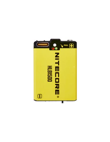 Batería recargable NITECORE HLB1500 1500mAh USB-C