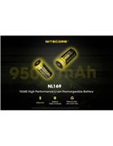 Batería recargable NL169 16340 Li-Ion 950mAh 3.6V
