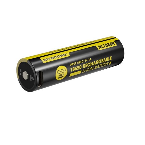 Batería NL1836R recargable Li-Ion 3600mAh 3.6V con USB-C