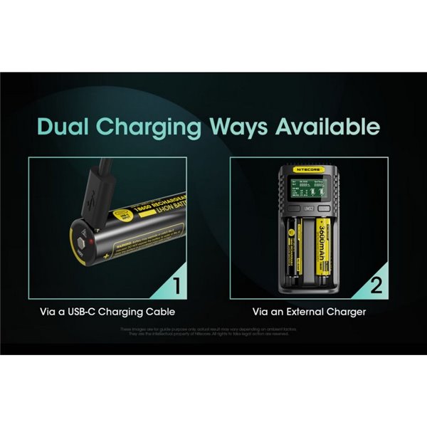 Batería NL1836R recargable Li-Ion 3600mAh 3.6V con USB-C