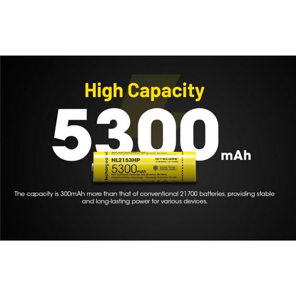 Batería recargable NL2153 5300mAh 3.6V 