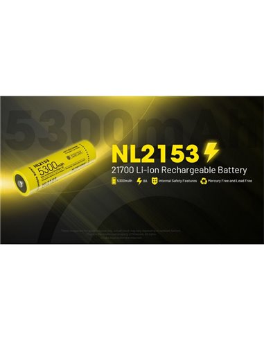 Batterie rechargeable NL2153 5300mAh 3.6V