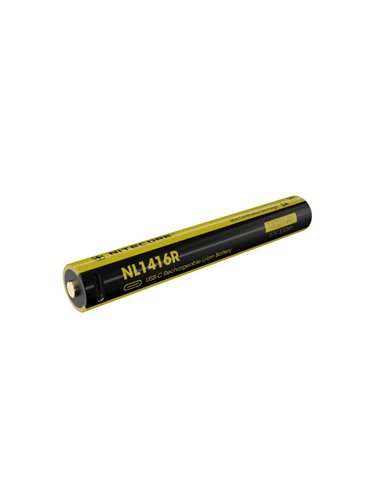 Batería recargable 14500 USB-C NL1416R 1600mAh 3.6V