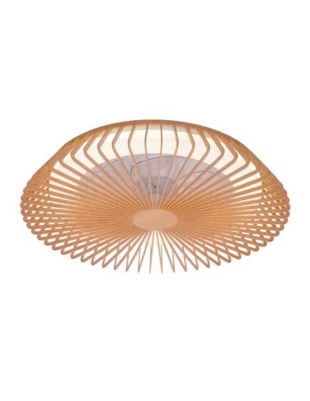 Ventilador de techo LED madera Himalaya | LeonLeds