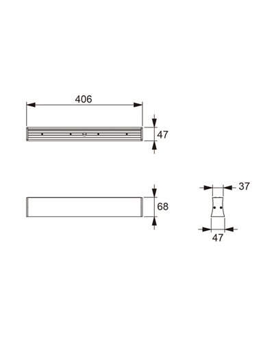 Plafón LED HANOK 14W 3000K 110º 3000K-950 Lm / 4000K-1000 Lm Negro