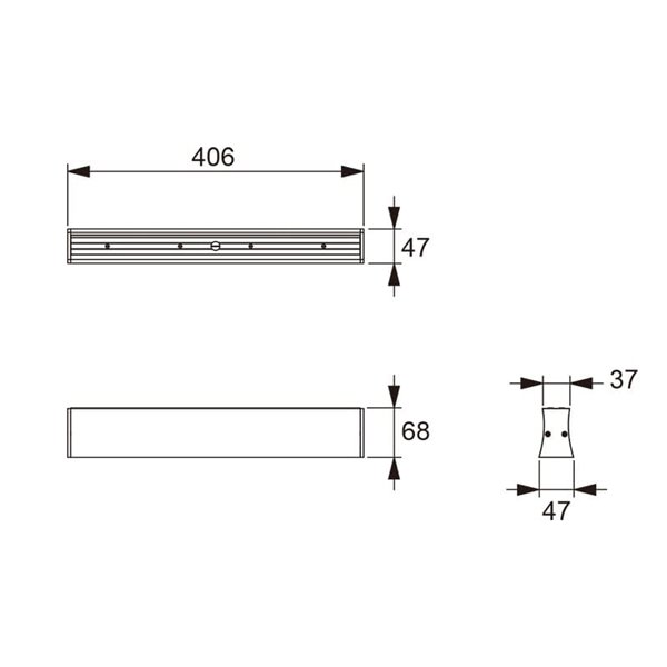 Plafón LED HANOK 14W 3000K 110º 3000K-950 Lm / 4000K-1000 Lm Negro