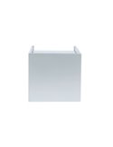 Aplique exterior LED cuadrado OPEN blanco, con luz arriba y abajo 2x5W 4000K