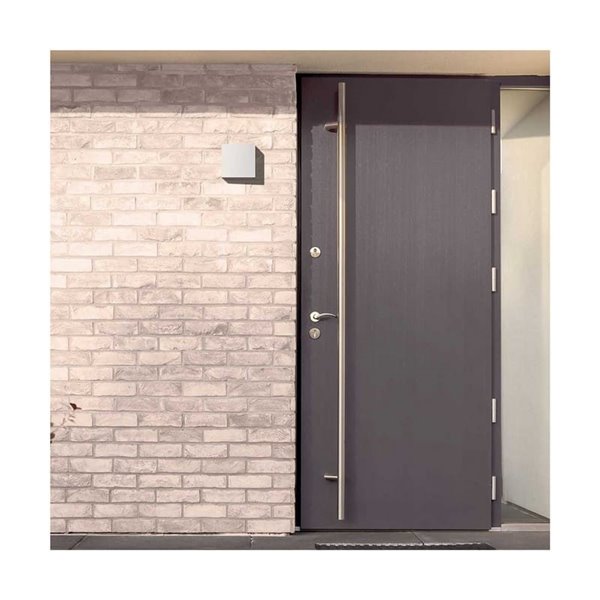 Applique d'extérieur carrée à LED OPEN blanche, avec éclairage direct vers le haut et vers le bas 2x5W 4000K