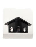 Aplique de exterior LED solar CALM, con sensor crepuscular, negro IP54 150Lm 2CCT 3000K-6000K