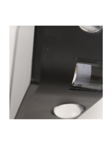 Applique murale solaire d'extérieur à LED CALM avec capteur crépusculaire, noire, IP54, 150 lm, 2 CCT, 3 000 K-6 000 K